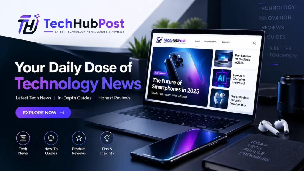 TechHubPost technology news and tech gadgets